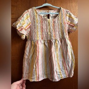 Cat & Jack Girls striped top